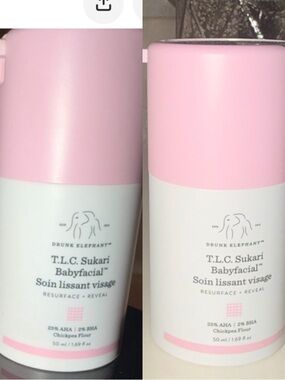 2 Drunk Elephant TLC Baby Facial